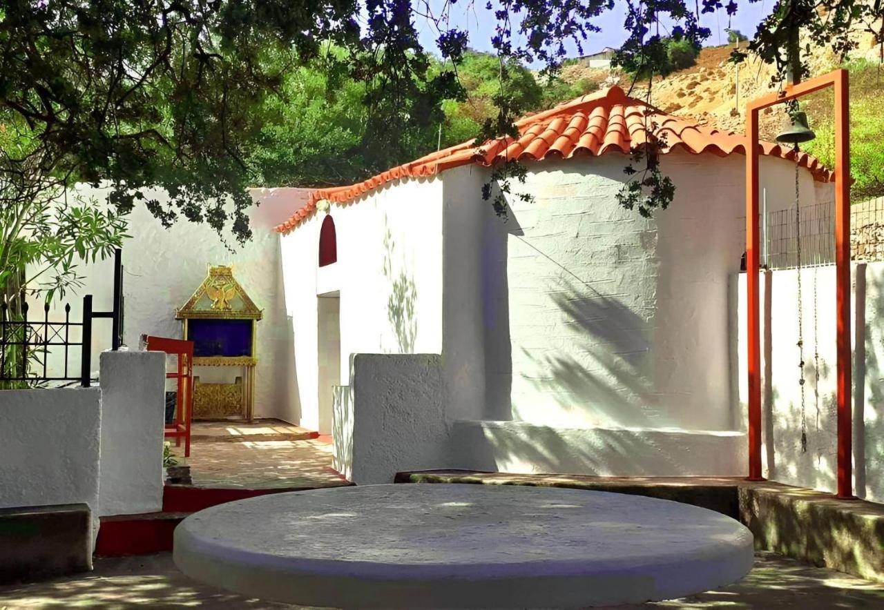 Aegean Serenity - Sea View Retreat Archangelos  Ngoại thất bức ảnh