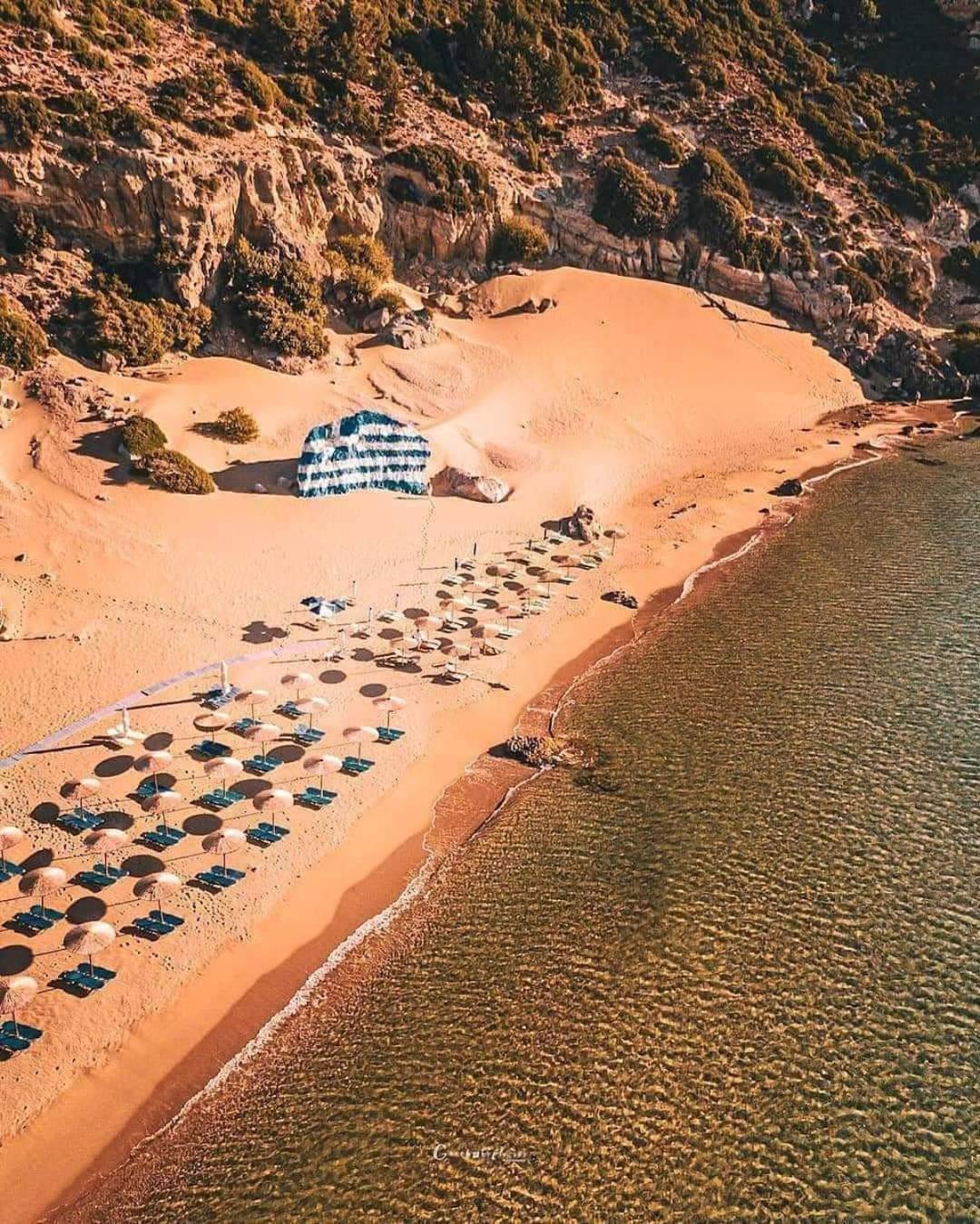 Aegean Serenity - Sea View Retreat Archangelos  Ngoại thất bức ảnh