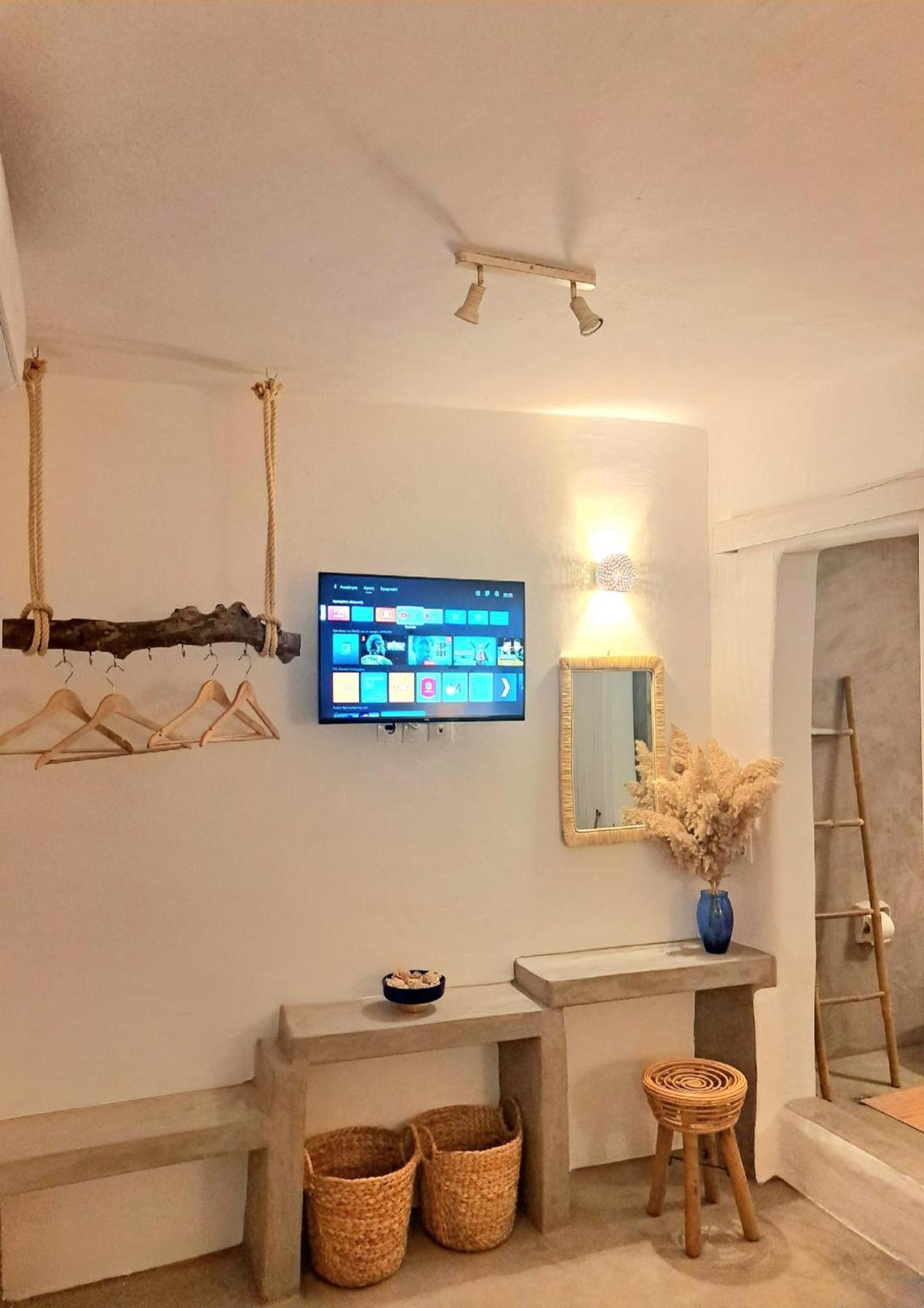 Aegean Serenity - Sea View Retreat Archangelos  Ngoại thất bức ảnh